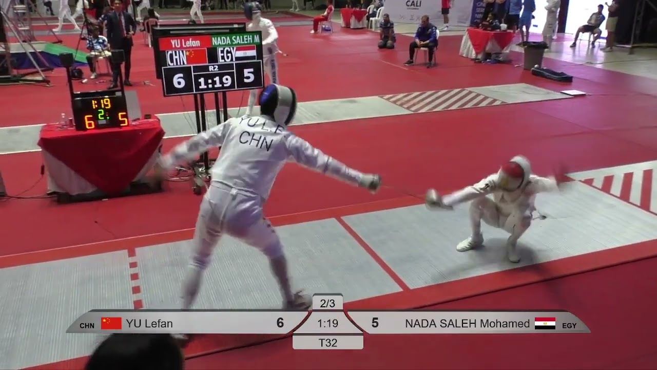 2024 113 T32 07 M E Individual Cali COL GP RED NADA SALEH EGY vs YU CHN