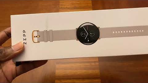 Zepp E circle unboxing