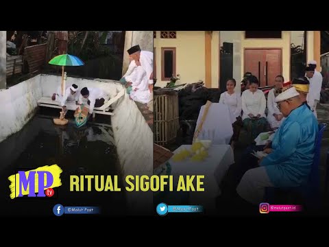 Penampakan Ritual Sigofi Ake Di Mulut Air Ake Gaale | Malut Post