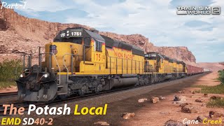 The Potash Local Part 1 : Cane Creek Subdivision : Train Sim World 2 1080p60fps