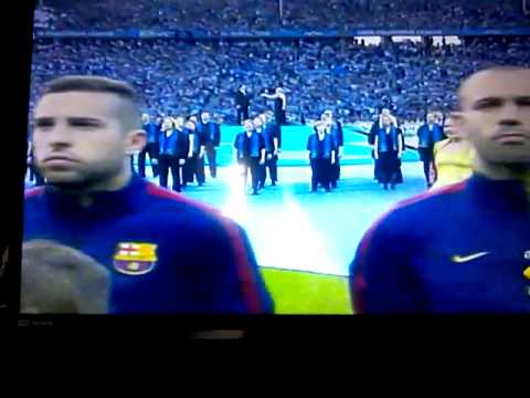 Hino da Liga Dos Campeoes, FINAL 20014-20015 - YouTube