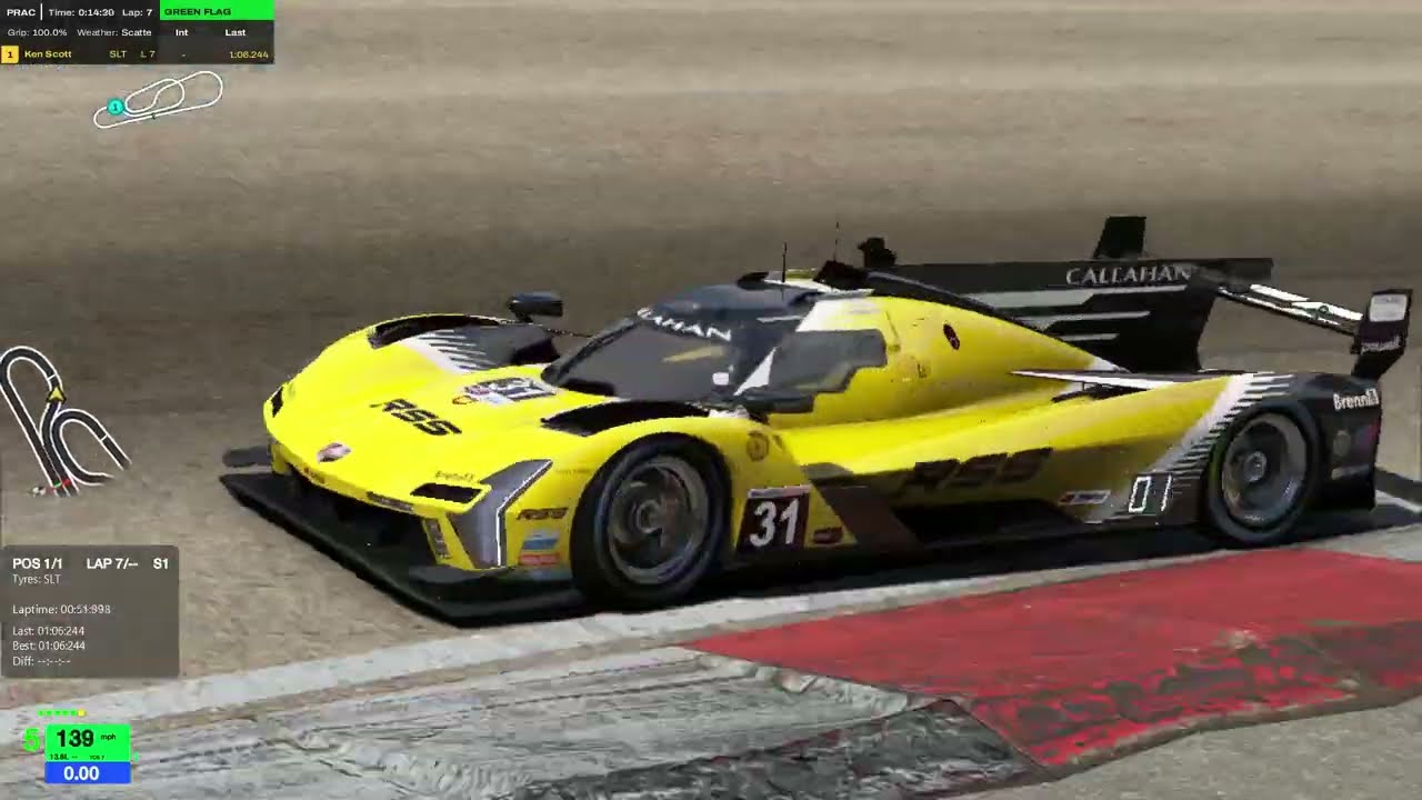 Assetto Corsa - RSS MP-H Callahan V8 - Red Rock Valley Speedway - Hotlaps