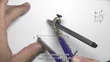 Draw three circles to just touch each other