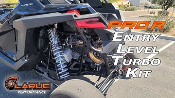 Pro R Entry Level Turbo Kit Walk Around and Rip