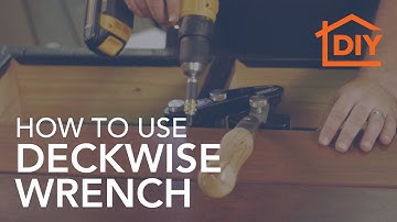 DeckWise Hardwood Wrench - Deck Board Straightener