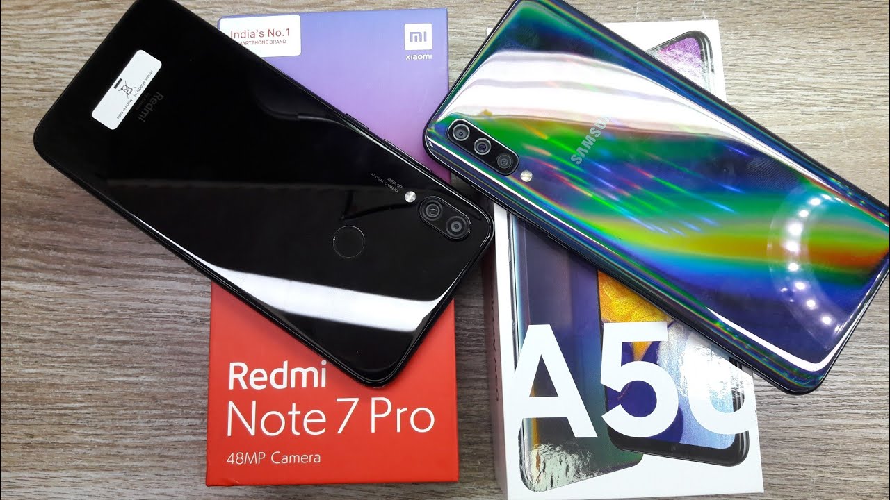 Samsung A50 Redmi Note 8