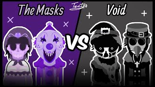 The Masks Vs Void Incredibox Mods Comparison