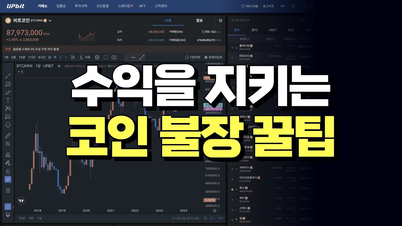 ⁣불장을 2번 겪은 트레이더가 알려주는 노하우