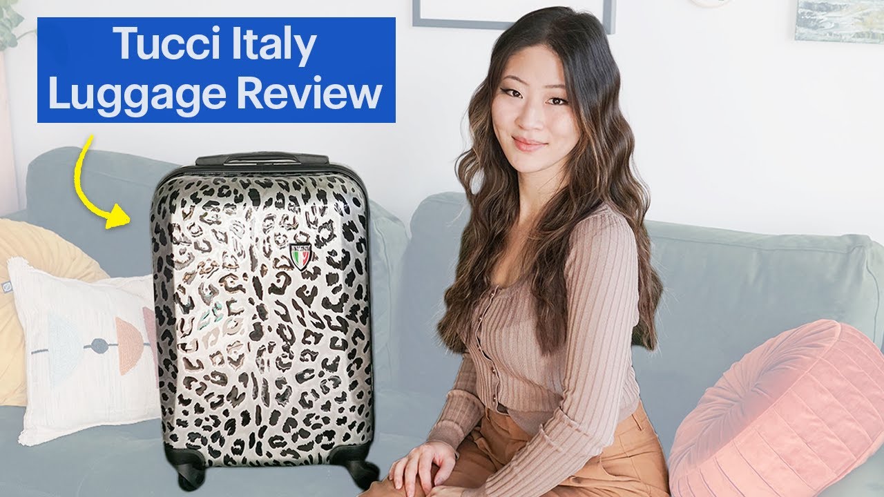 TUCCI Italy VORTICE II 20 Art Design Travel Luggage Suitcase