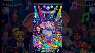 One little elephant walking slow #cartoon #animation #viral #nurseryrhyme #usashorts #uk