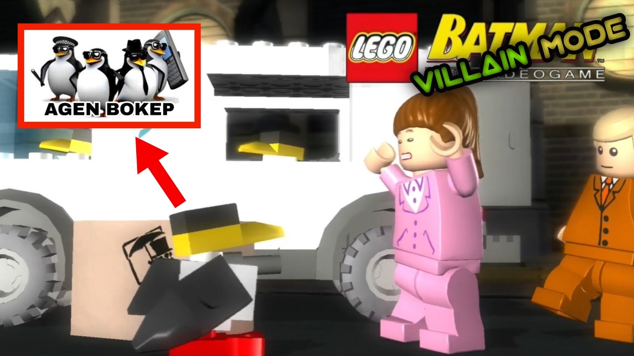 RENCANA MENGENDALIKAN PINGUIN! || LEGO BATMAN THE VIDEO GAME VILLAIN MODE || INDONESIA