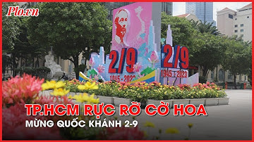 TP.HCM rực rỡ cờ hoa chào mừng ngày Lễ Quốc khánh 2-9 - PLO