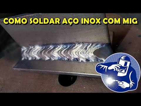 Vídeo: Você pode soldar aço inoxidável com MIG?