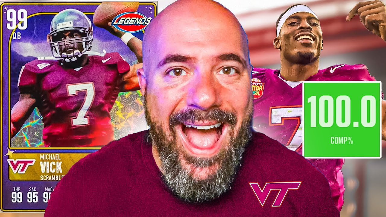 Michael Vick DOMINATES with PERFECT GAME in College Football!!