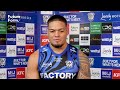 Leo Thompson Round 22 Media