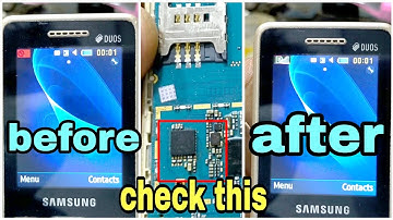 Samsung b350e network solution / 1000% working solution / Samsung b350e no service problem