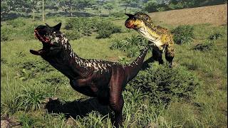 Rare Skin Carnotaurus Goes Psycho