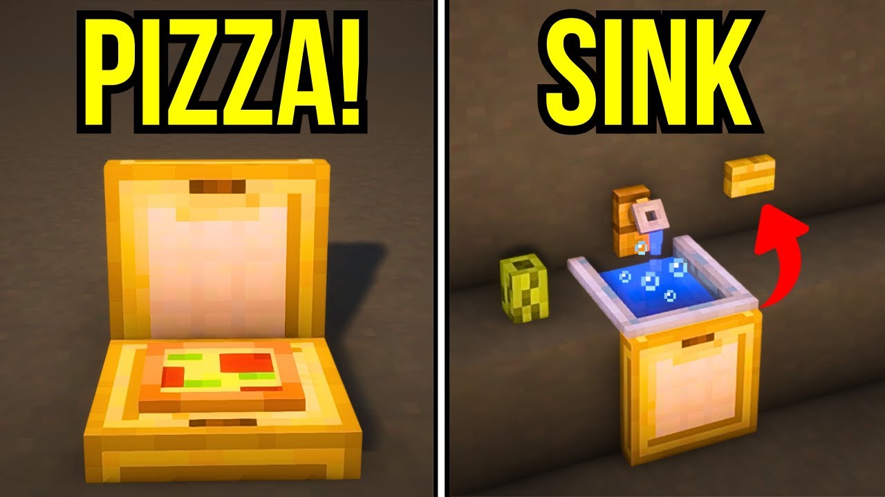 Minecraft: 10+ Modern Kitchen Build Hacks & Ideas! - YouTube