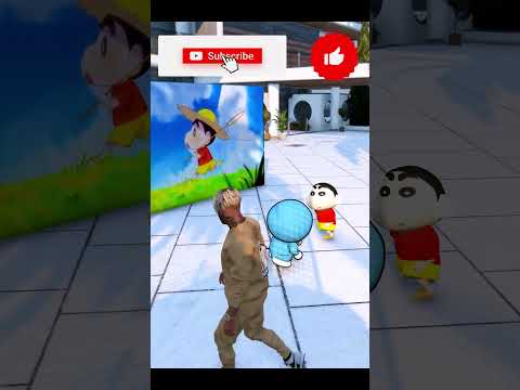 🎁 Shinchan’s Fans Surprise Him With🎄Christmas Gift #prashugamer #shinchan #doremon #shorts