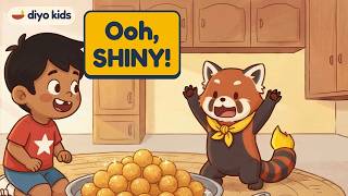 Diyo Counts the Sweets! 🍬 Make a Ten | Math for Kids, Grade 1 Addition