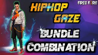 hiphop gaze bundle dress combination free fire | new space speakers royal free fire