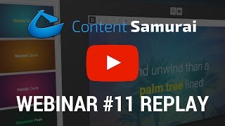 Webinar 11 Replay