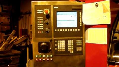 SIEMENS 802D control on EMCO 360 Lathe
