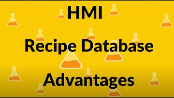HMI Recipe Database advantages + SQL Query features. Weintek USA