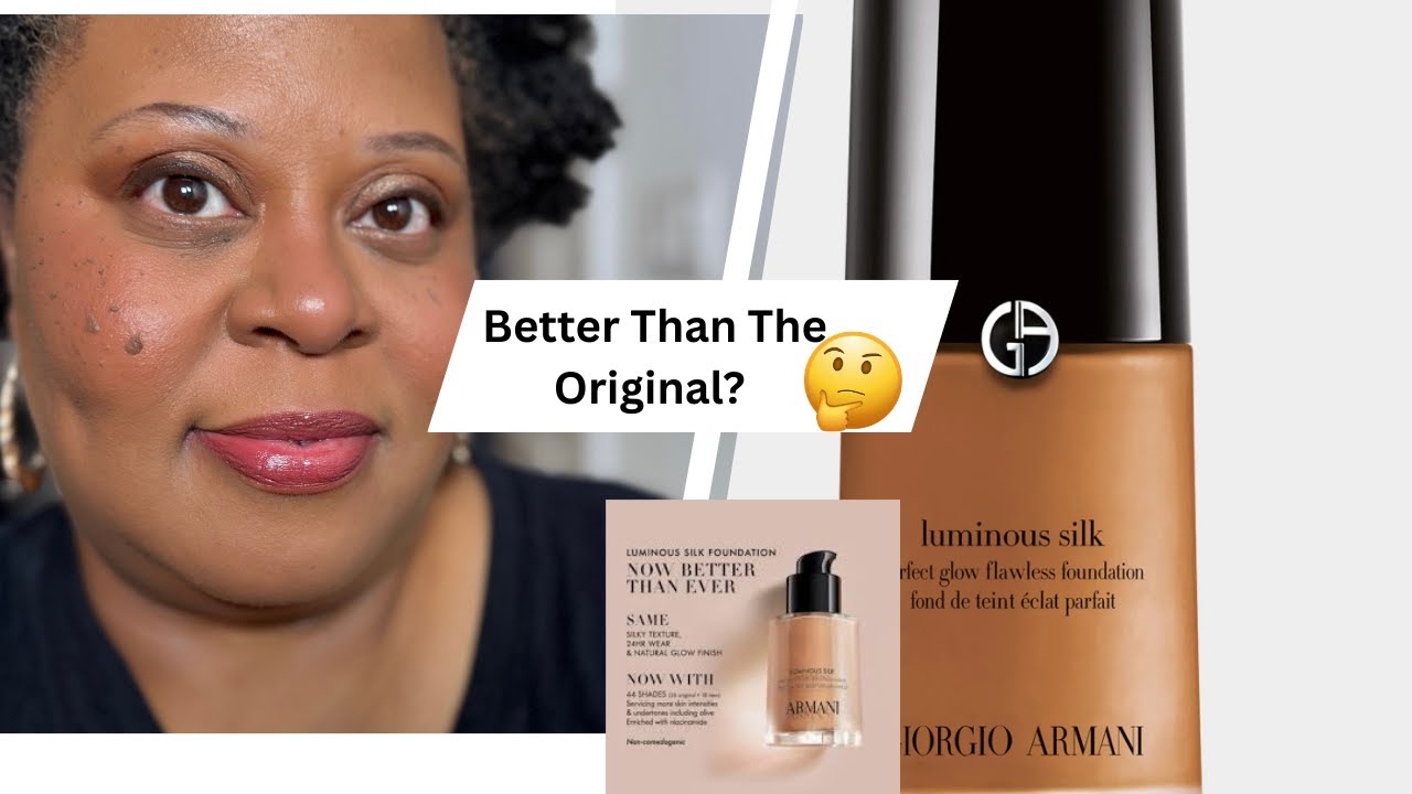 Foundation Review:  Reformulated Armani Luminous Silk Foundation- Shade 9.1- Better Than Before?