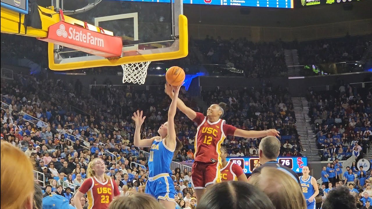 Juju watkins is unstoppable usc vs ucla women s hoops 2025 usc