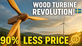 New Swedish Wind Turbine From WOOD Outperforms Other Turbines in 2026