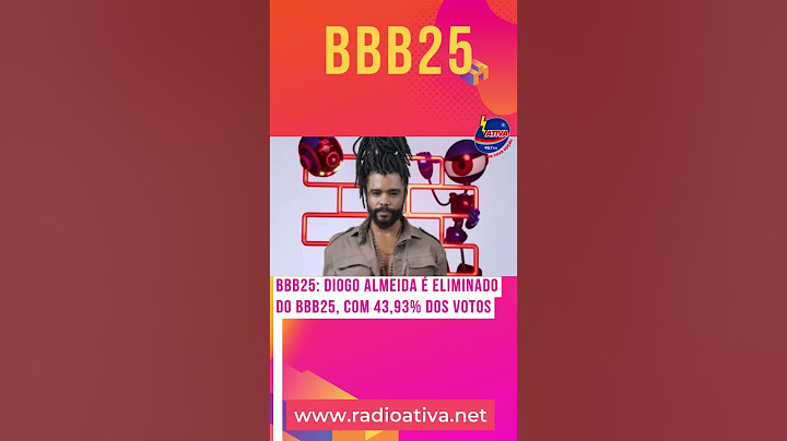 BBB25: Diogo Almeida, é eliminado do BBB25 com 43,93% dos votos! #shorts #bbb25 #bbbnoticias