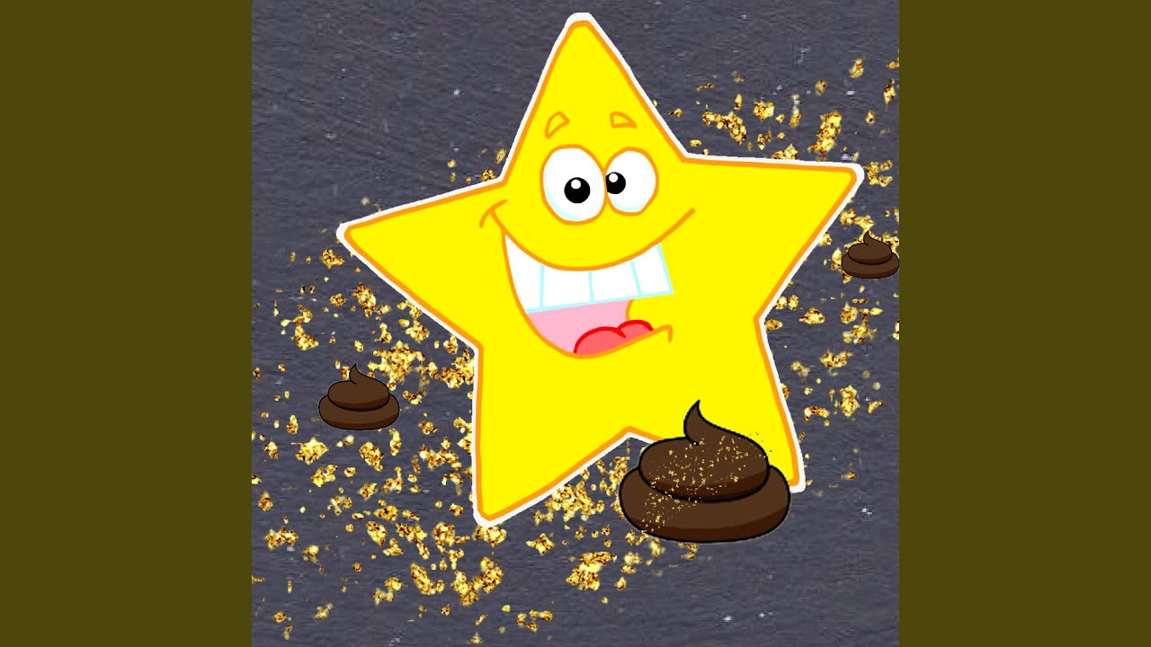 Twinkle twinkle little star is pooping glitter