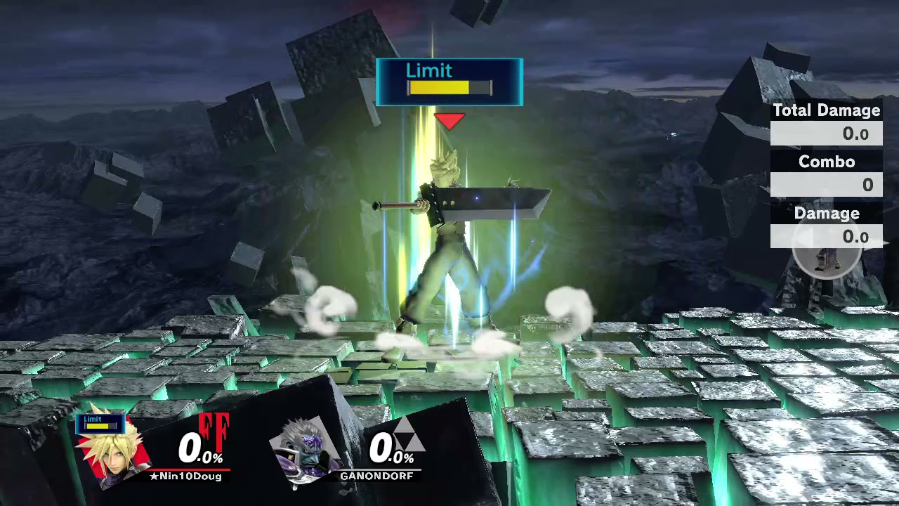 FF7R Limit Gauge for Cloud Super Smash Bros. Ultimate Mod YouTube