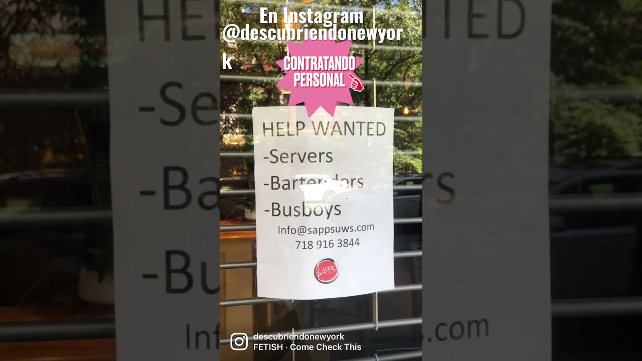 Como buscar empleo en New York