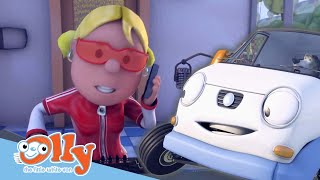Cars For Kids - Whose Box Is This? Transport For Kids Olly The Little White Van