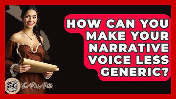 How Can You Make Your Narrative Voice Less Generic? - The Prose Path