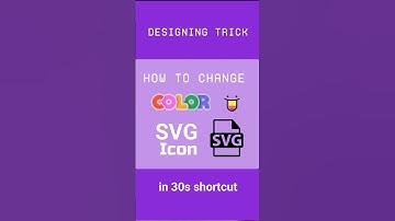 change svg icon color | designing trick