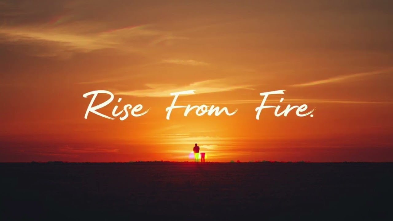 RISE FROM FIRE | Motivational Rap Song | Power • Hustle • Comeback Anthem