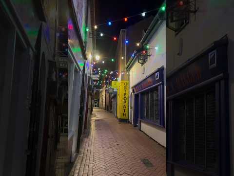 Wrexham Town  Night life beautiful City of Wales #wrexham #wales #unitedkingdom #4k #travel