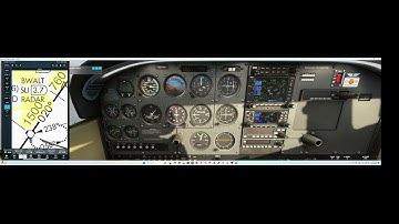 Practice for IFR Check Ride Using C172 MSFS 2020 and IPAD with Foreflight Full VOR A KFUL Approach