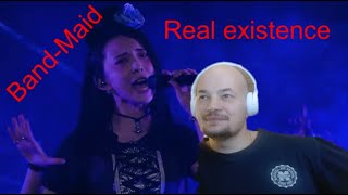 BAND MAID - REAL EXISTENCE (Official Live Video). First time watching. Reaction. Реакция.