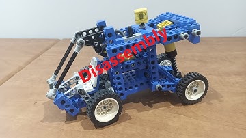 Disassembly Lego Technic 8042 Car