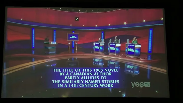 Final Jeopardy, got lucky??? - Jen Jazwinski Day 2...