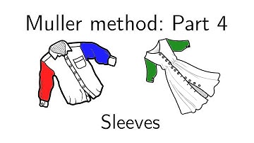 Pattern making Muller method part 4: Sleeves
