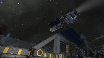 Space Engineers Episode 2: Hunter, your ship is floating away