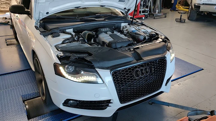 2012 Audi S4 Integrated Engineering Stage 2 Dual Pulley Dyno Run w/Loud Whine