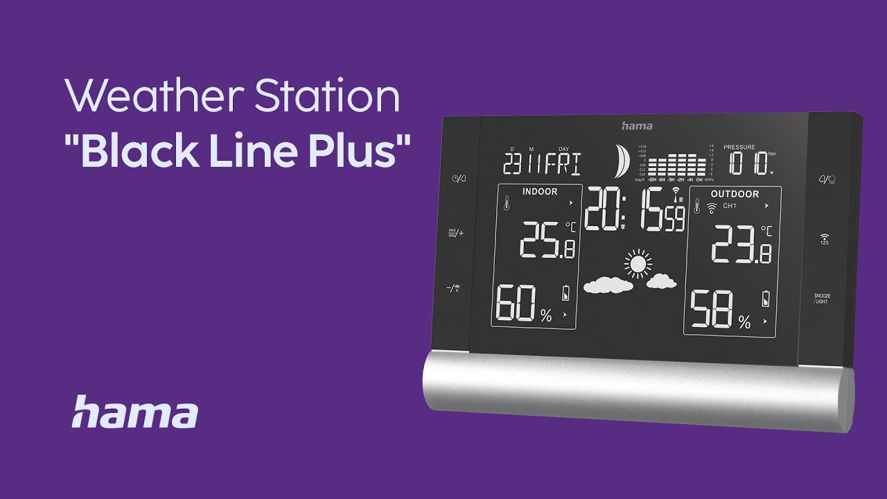 Bresser ClearView Station Météo Sans Fil Avec Wi…