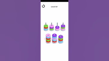 Hoop Stack Level 121 Walkthrough Solution Android/iOS