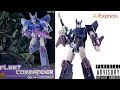 Transformers MH Toys MH-01 Hurricane (KO Fanstoys Cyclonus) review en español